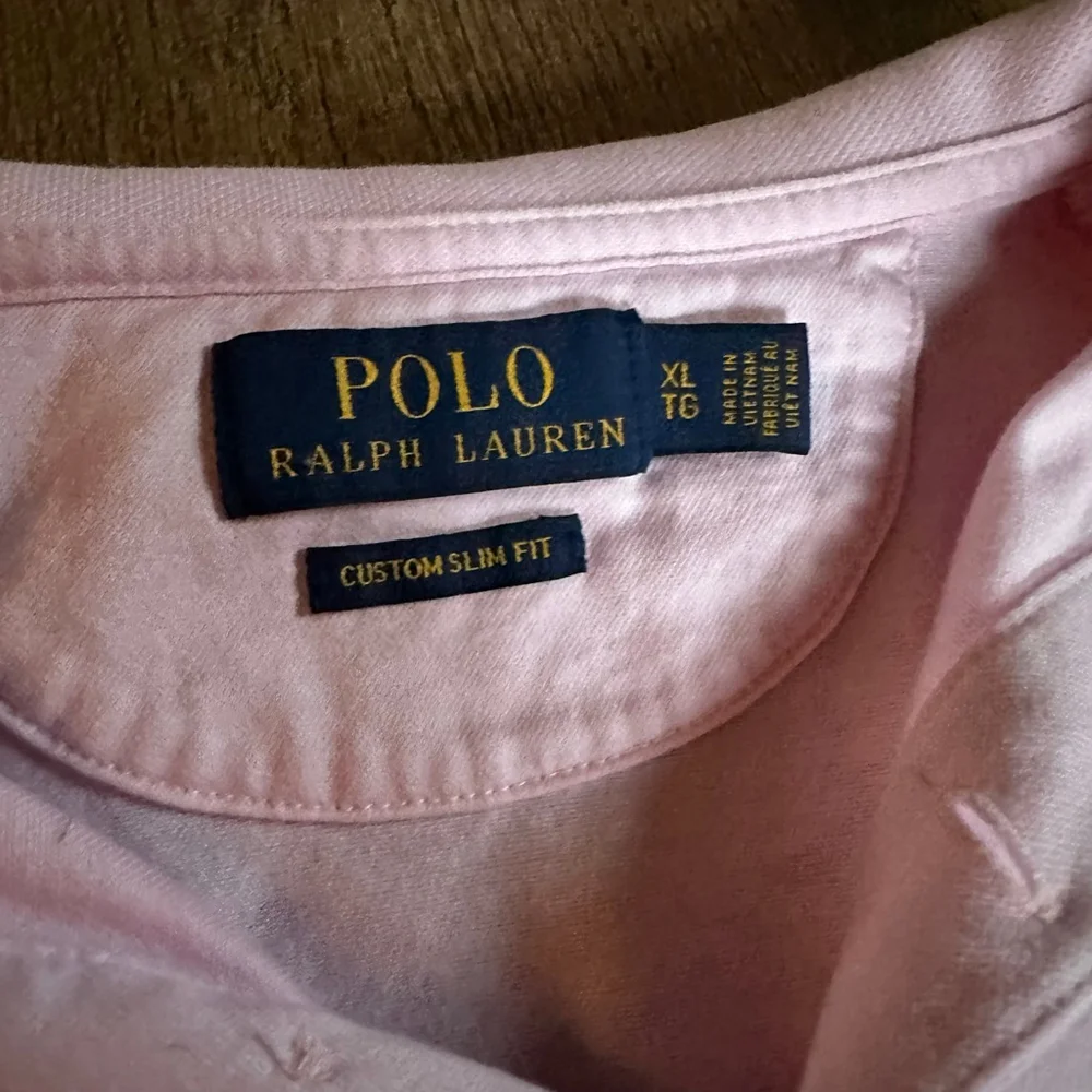 Men's Polo Ralph Lauren Pink Custom Slim Fit Polo Shirt XL Easter